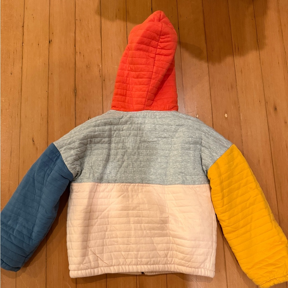 Kids Stem Colorblock Hooded Jacket with Sherpa - Picture 13 of 16